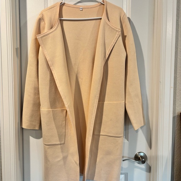 Source Unknown Beige Women's Cardigan - Picture 1 of 6